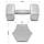 Гантелі Springos Hex 2 x 4 кг FA1035, фото 6