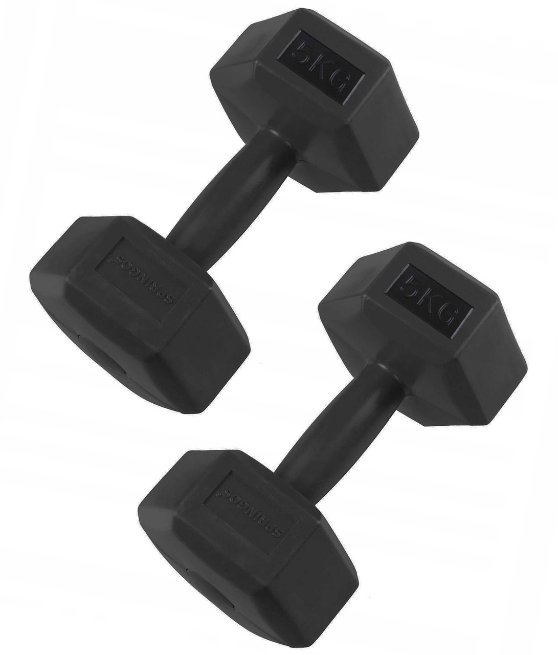Гантелі Springos Hex 2 x 5 кг FA1036