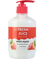 Рідке крем-мило Superfood Strawberry & Chia 460 мл Fresh Juice