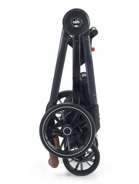 Универсальная коляска CAM 2 в 1 Techno Soul, черный (805T/V98/970/500K) - фото 5 - id-p1310185339