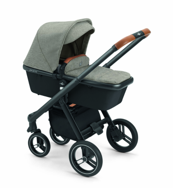 Універсальна коляска 2 в 1 NeoNato Puro Urban, сірий з чорним (N900-45/A)