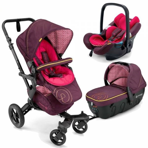 Універсальна коляска Concord 3 в 1 Neo Travel Set Rose Pink, рожевий (NASL0976)