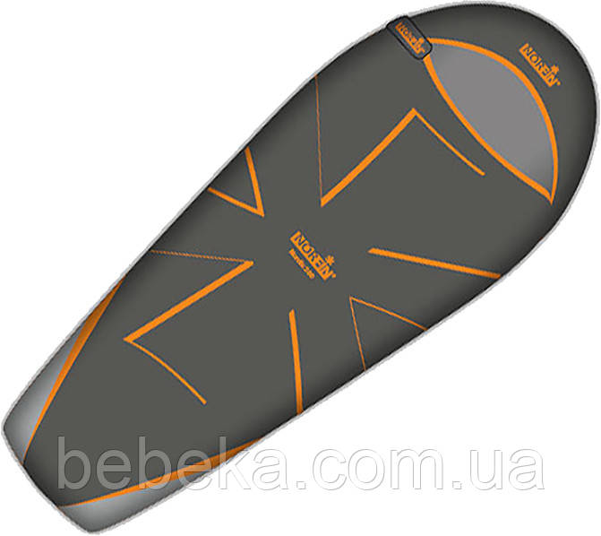 Спальний мішок Norfin Nordic 500 -10°- (-25°) 230х55(85)см NS L лівий (NS-30115)