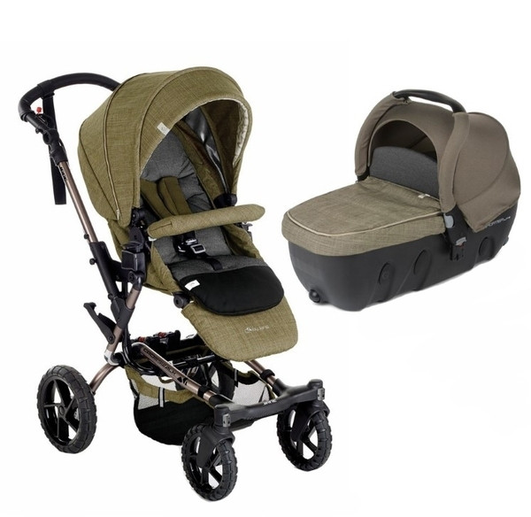Універсальна коляска 2 в 1 Jane Crosswalk Coche Cuco Light Woods, зелений (5463/S91)