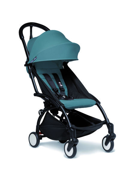 Прогулянкова коляска BABYZEN YOYO2 Aqua, з чорною рамою, блакитний (BZ10109-02/BZ10104-13)