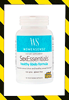 Natural Factors, WomenSense, SexEssentials, формула для здорового статевого потягу, 90 вегетаріанських капсул