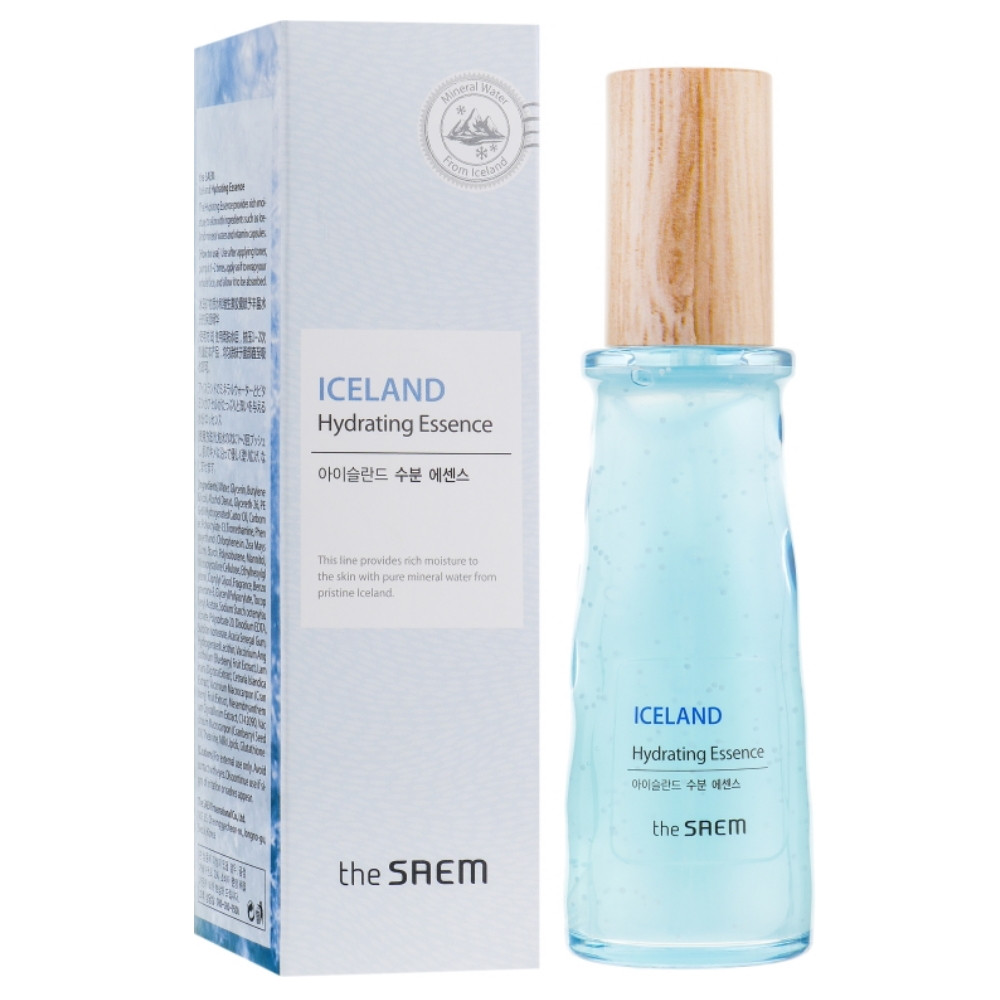 Мінеральна зволожуюча есенція для обличчя The Saem Iceland Hydrating Essence 60 мл (8806164145227)