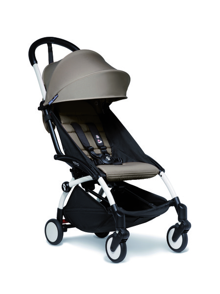 Прогулянкова коляска BABYZEN YOYO2 Taupe, з білою рамою, бежевий (BZ10109-01/BZ10104-06)