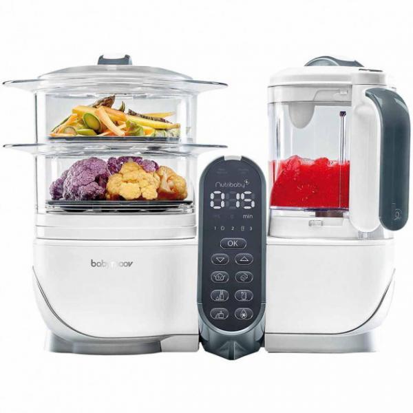 Блендер-пароварка Babymoov Nutribaby+, білий (A001117)