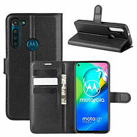 Чохол Fiji Luxury для Motorola Moto G8 Power книжка чорний