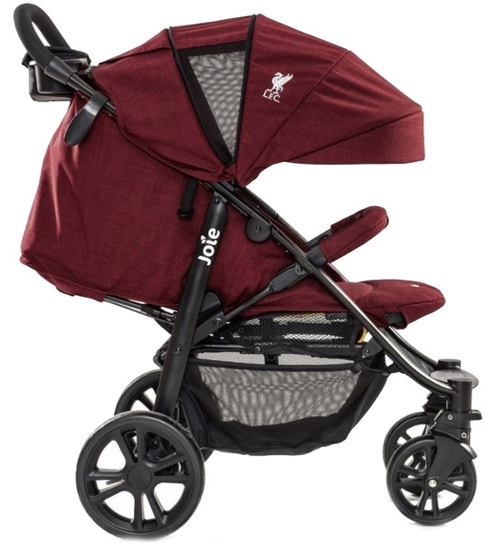 Прогулянкова коляска Joie Litetrax 4 Flex Liverpool Red Liverbird, червоний (S1112UBLFC000)