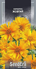 SeedEra. Насіння Квіти Кореопсіс жовтий багаторічний, 0.3 г