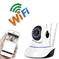 Wi-Fi камера видеонаблюдения IP поворотная Adna Smart Camera Y11 для дома и офиса или как радио няня