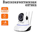 Wi-Fi камера відеоспостереження IP поворотна Adna Smart Camera Y11 для дому та офісу або як радіоня няня, фото 6