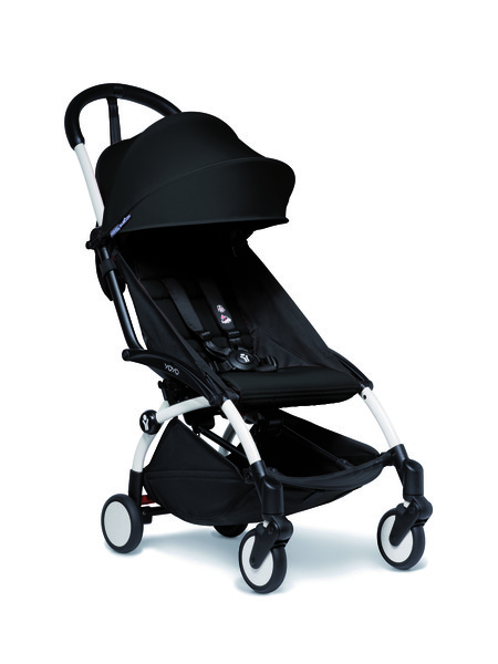 Прогулянкова коляска BABYZEN YOYO2 Black, з білою рамою, чорний (BZ10109-01/BZ10104-05)