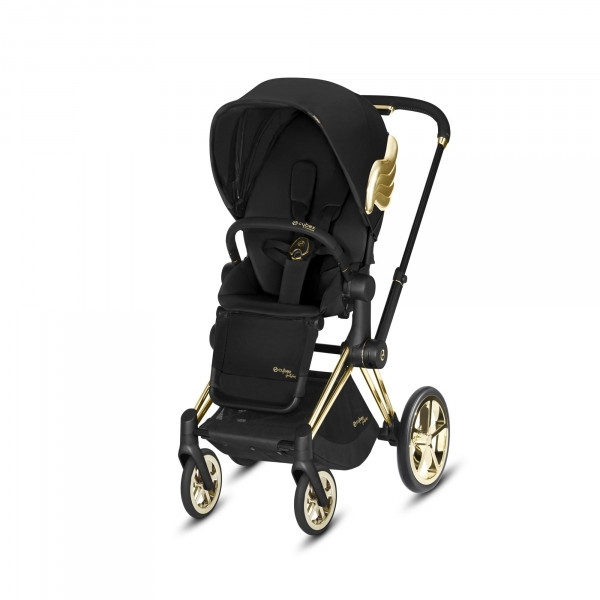 Прогулянкова коляска Cybex Priam JS Wings black, чорний (519001979)