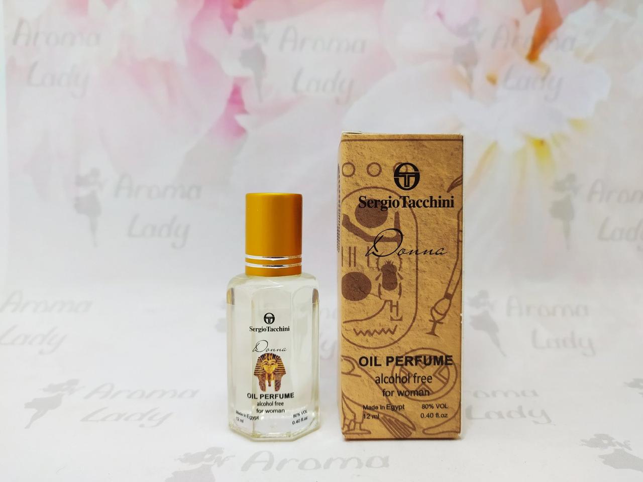 Оригінальні олійні жіночі парфуми Sergio Tacchini Donna (Донна Серджіо Тачини) 12 мл, фото 1
