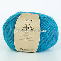 Пряжа Drops Air Mix (колір 11 peacock blue)