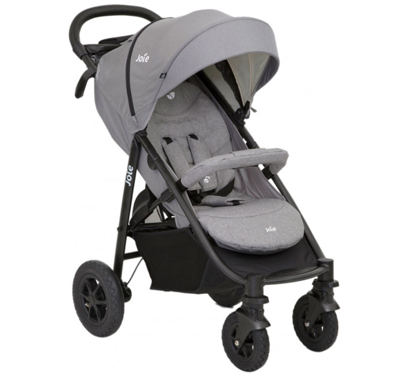 Прогулянкова коляска Joie Litetrax 4 Air Grey Flannel, сірий (S1112WCGFL000)
