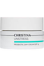 Денний крем з пробіотичною дією SPF15 - Unstress Probiotic Day Cream SPF15