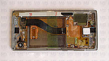Дисплей з сенсором Samsung N970 Galaxy Note 10, silver aura glow GH82-20818C, оригінал!, фото 5
