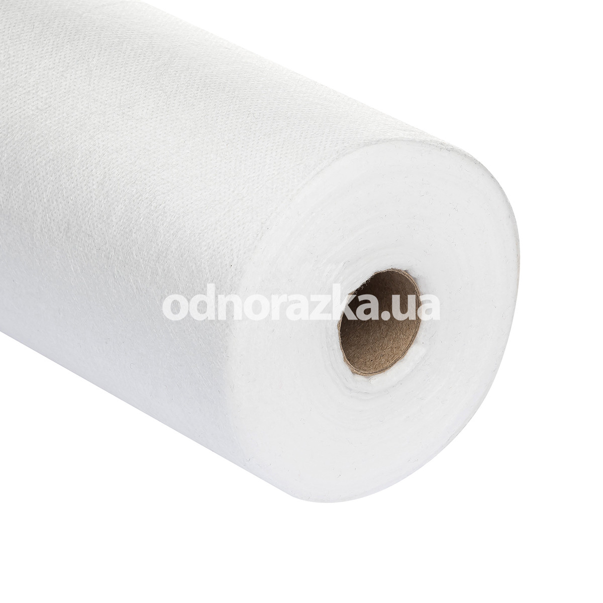 Одноразовая простынь в рулоне, спанбонд, 0.8х100м (19г/м2), белая (ID ...