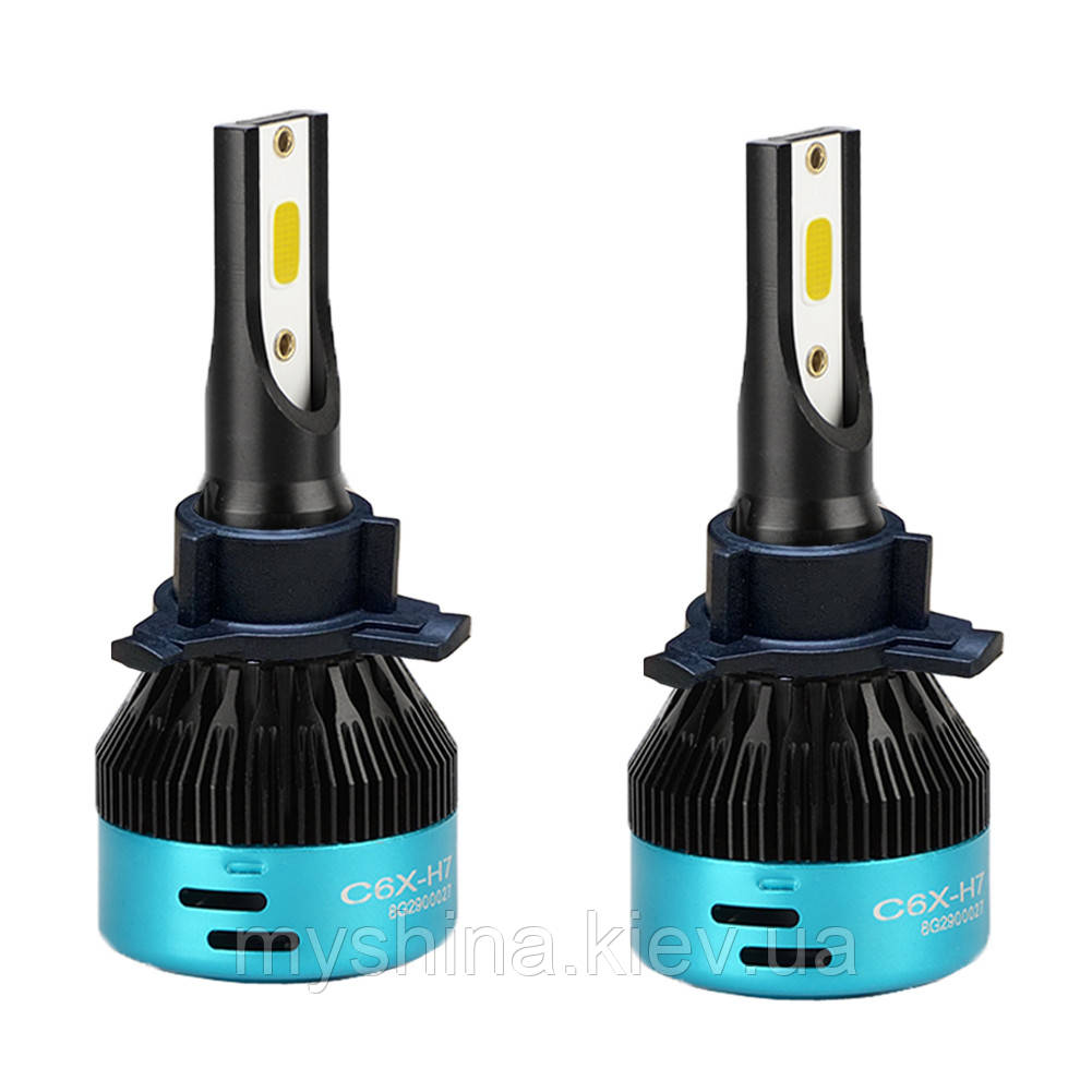 LED лампи головного світла H7 CX6D02 COB Hyundai Tucson Sonata Santa Fe Outlander KIA Sportage 5600Lm 50Watt