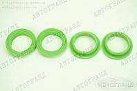 Ремкомплект свечного колодца ГАЗ 3302 (ЗМЗ 406 дв) (новый образец) (зеленый) силикон ПТП