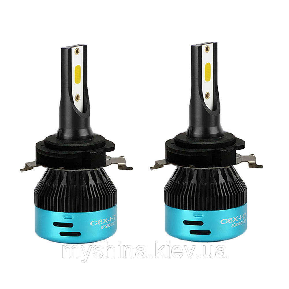 LED-лампи головного світла H7 CX6D05 COB Mercedes Nissan Qashqai Audi BMW 5 X5 Passat Jetta Astra 5600Lm 50Watt