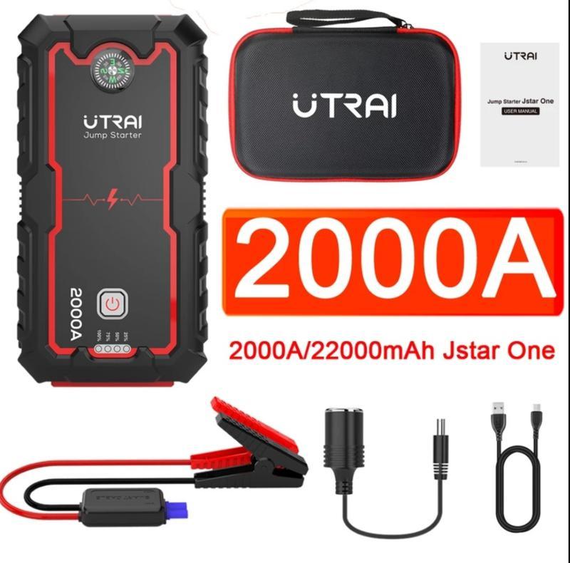 Пускозарядний пристрій Utrai Jump Starter для авто 22000mAh 2000A 12 В