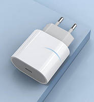 Зарядний пристрій для Apple MU7V2ZM/A, 18W, A1692 + USB-C to lightning