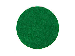 Наклейка фетрова для біти D96мм зелена