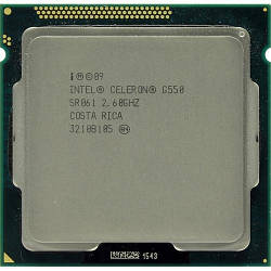 Процесор Intel Celeron G550 / FCLGA1155 / 2.6 Ghz