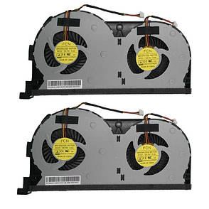 Оригінальний вентилятор Lenovo Y50, Y50-70, Y50-70AF (4pin + 4pin) - кулер FAN для ноутбука, подвійний, фото 4