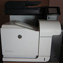 Кольоровий БФП МФУ HP CLJ Pro 500 M570dn принтер зі сканером 3в1 б.в., фото 3