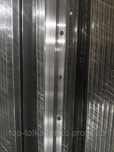 Купить Стеновой (h) перфорированный алюминиевый профиль для натяжных ...