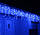 Світлодіодна гірлянда Водоспад 240-В led Синій світло (прозорий провід) 2.0х2.0м, фото 2