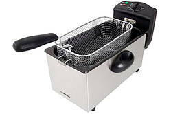 Електрофрітюрніцамі Esperanza EKG010 Falafel, 3 л, Потужність 2000 Вт, 37 x 25 x 21 см, срібляста S