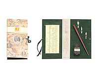 Письменный набор для каллиграфии натуральное гусиное перо (Bx 70)