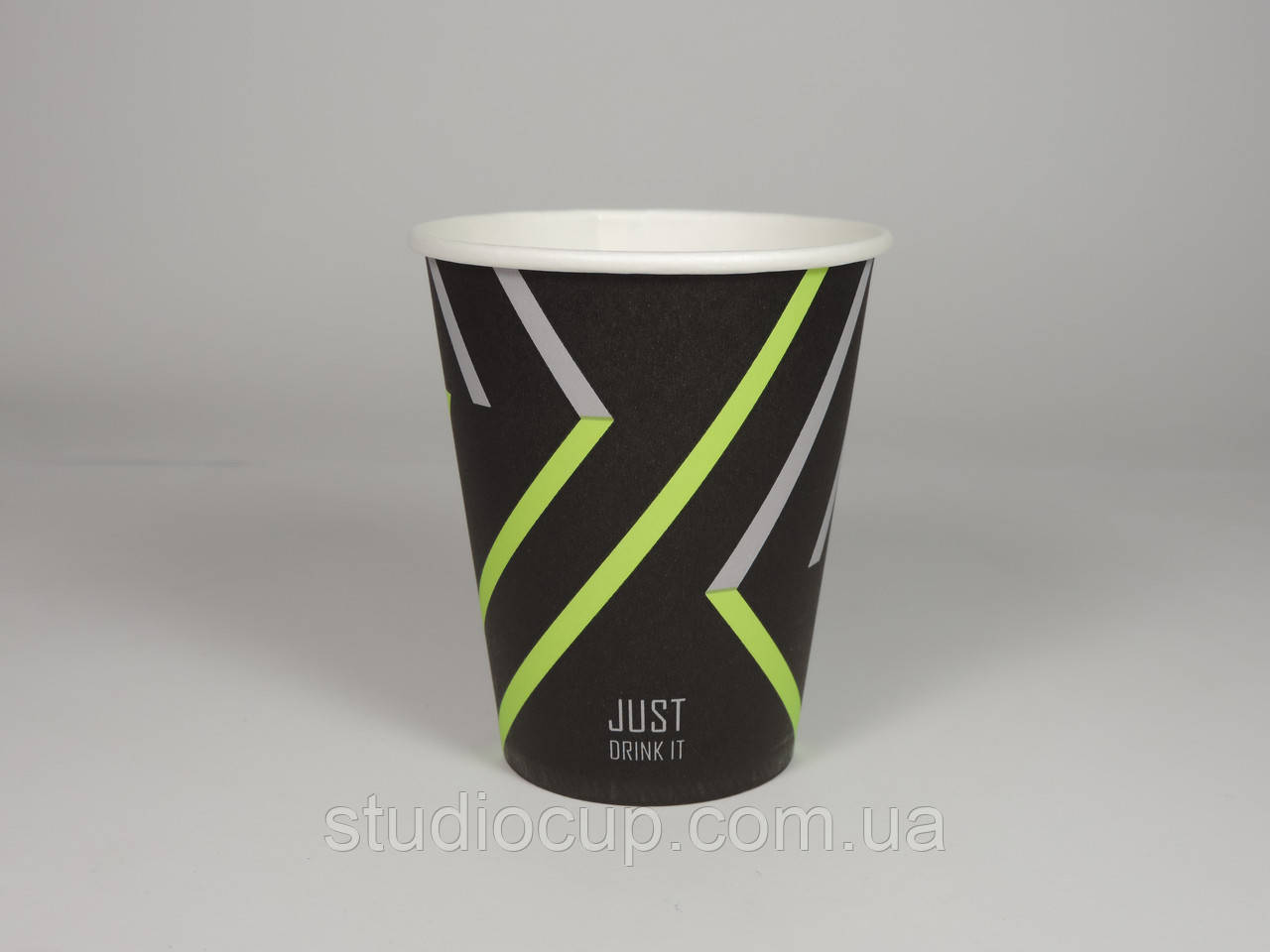 Стакан паперовий JUST DRINK IT 175 мл (50шт/уп) кр 69