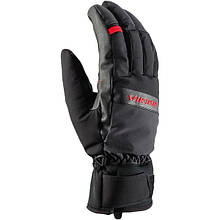 Рукавички VIKING Toro 8 (XS) чоловічі лижні мембранні, чорні червоні 110/21/5570/08-8