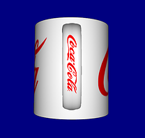 Кружка брендована / фірмова чашка Кока-Кола " (Coca-Cola)