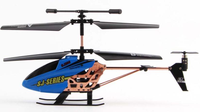 Гелікоптер на радіокеруванні SJ200, синій., фото 1