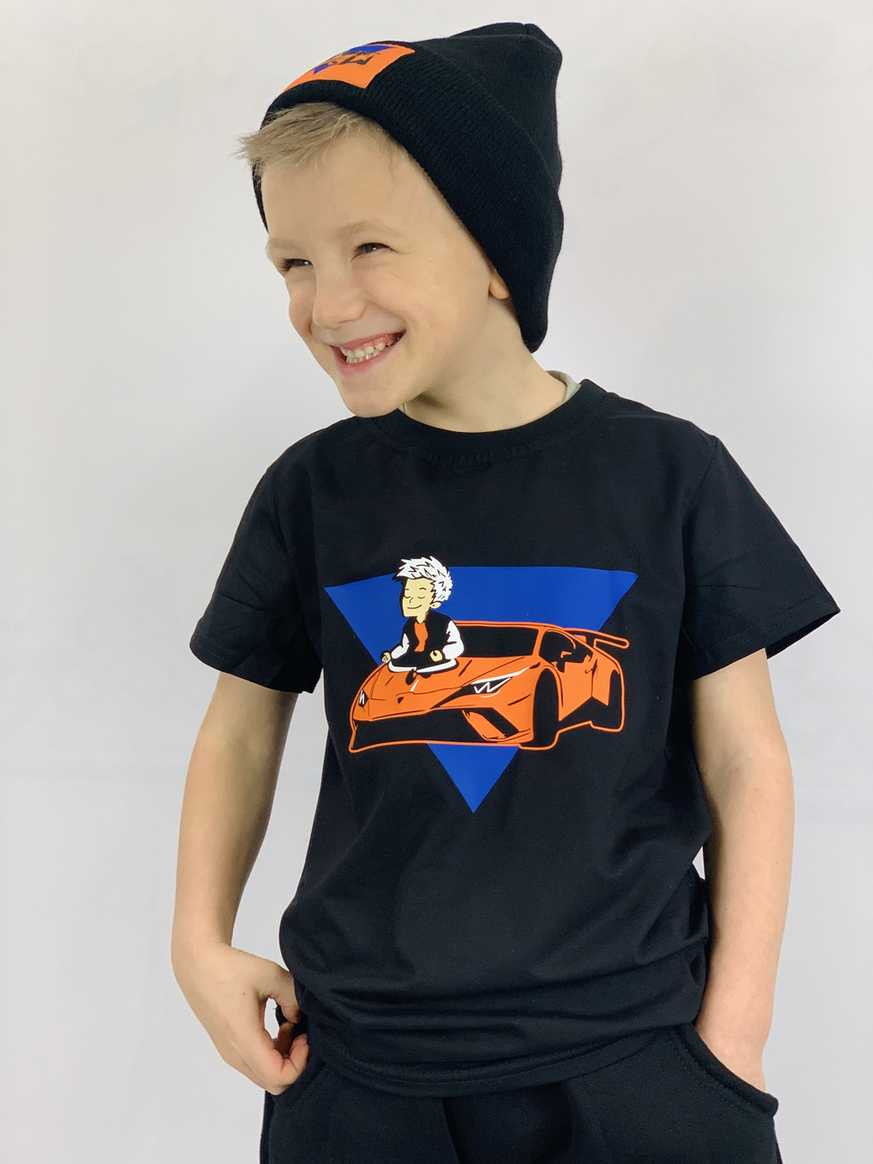 Дитяча футболка А4 Влад Папір А 4 ламба гелик для хлопчика або дівчинки