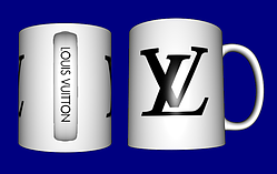Кружка брендована / фірмова чашка Луї Вітон (Louis Vuitton)