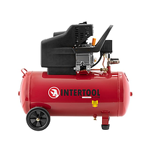 Компресор 50 л INTERTOOL PT-0003, фото 2