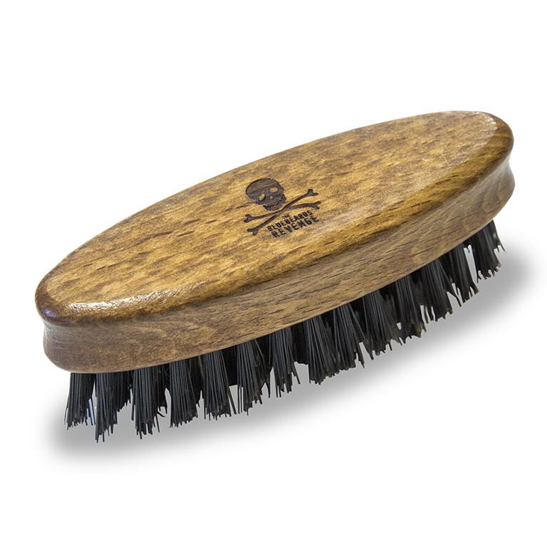 Щітка для бороди The Bluebeards Revenge Travel Beard Brush синтетика