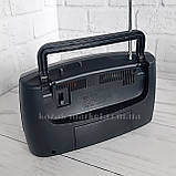 Переносний фм радіоприймач KIPO KB 308AC FM радіо, фото 3