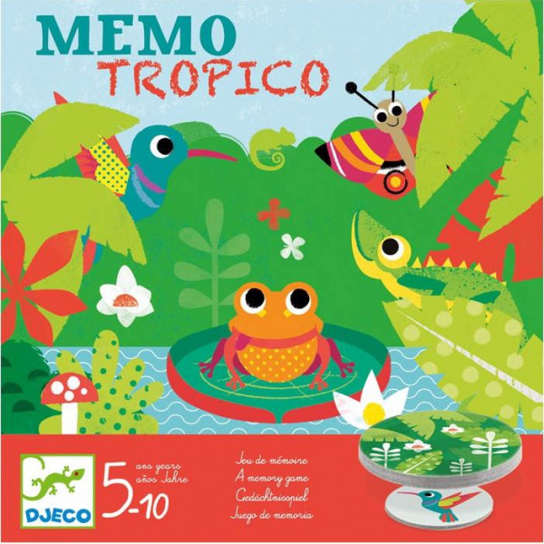 Настільна гра Мемо-Тропіко Memo Tropico DJ08444, фото 1