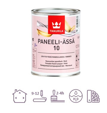Лак для дерева TIKKURILA PANEELI-ÄSSÄ 10